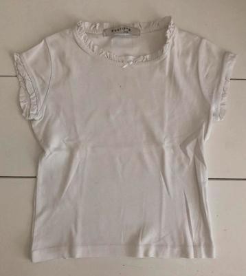 effen wit t-shirt Pauline B 8 j 128 beschikbaar voor biedingen