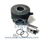 Cilinder en zuigerset 49cc Piaggio Ape / Vespa 50 OEM