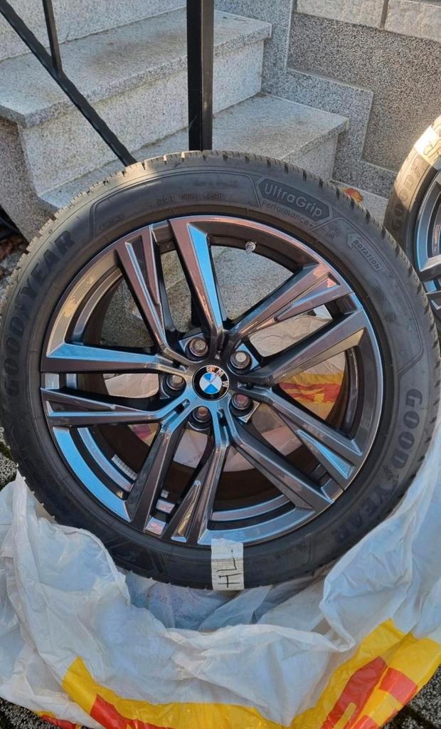 BMW velgen i4 G26 18 inch originele winterkit velgen, Auto-onderdelen, Banden en Velgen, Banden en Velgen, Winterbanden, 18 inch