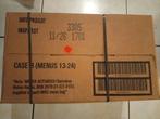 US Militaria Caisse de 12 Rations MRE EPA, Envoi, Armée de terre, Autres types