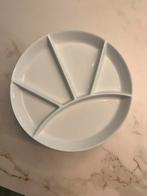 Servies, fondue, borden met verdeling, gourmet, Huis en Inrichting, Ophalen, Nieuw, Bord(en), Effen
