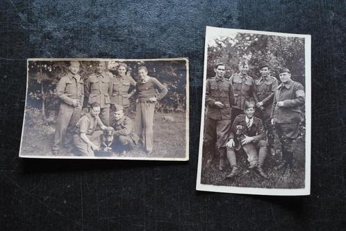 2 Photos cartes soldats prisonniers Cachet Stalag XIII C, Collections, Objets militaires | Seconde Guerre mondiale, Autres, Enlèvement ou Envoi