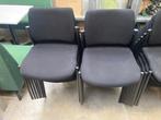 Stoelen, Huis en Inrichting, Ophalen, Stof, Gebruikt, Zwart