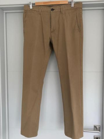Herenbroek / maat 40, Kleding | Heren, Broeken en Pantalons, Bruin, Ophalen of Verzenden, Zara Man, Gedragen