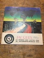 BOEK JACQUES CHOCOLADE AUTOMOBIELWERELD 1966, Boeken, Ophalen of Verzenden, Gelezen, CHOCOLAT JACQUES, Plaatjesalbum