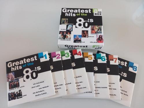 8 CD Box Greatest Hits of the 80s New Wave Synth Pop Rock, Cd's en Dvd's, Vinyl | Pop, Zo goed als nieuw, 1980 tot 2000, 12 inch