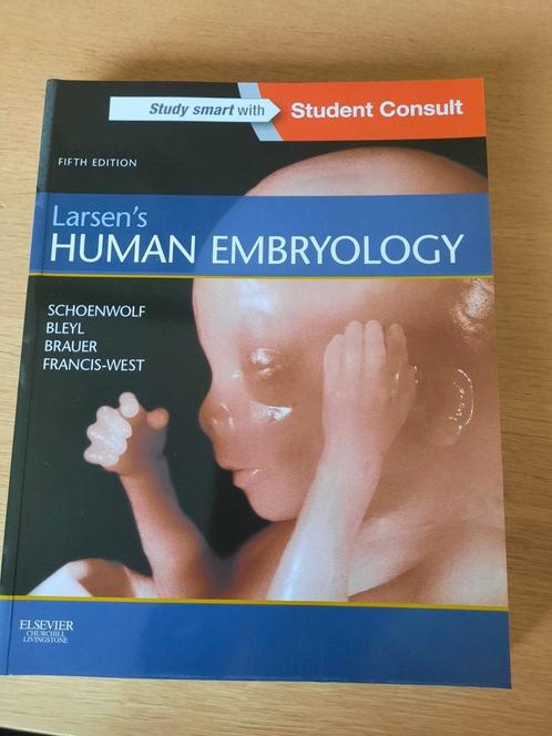 L'embryologie humaine de Larsen 9781455706846, Livres, Livres d'étude & Cours, Comme neuf, Enlèvement ou Envoi