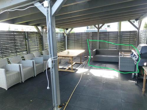 Salon de jardin, Tuin en Terras, Tuinsets en Loungesets, Zo goed als nieuw, Tuinset, 5 zitplaatsen, Bijzettafel, Ophalen