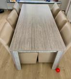 Eetkamer + 6 stoelen, Huis en Inrichting, Ophalen, Gebruikt, 4 tot 6 stoelen