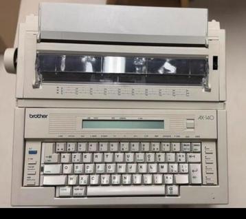 Elektronische Brother typemachine AX 140 beschikbaar voor biedingen