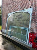 Afgerond wit raam met dubbel glas, Ophalen, Gebruikt