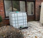 Watervat met kraan, Tuin en Terras, Regentonnen, Ophalen, Kunststof, Gebruikt, Met kraantje