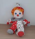 Een knuffel: Clown met kerstpakje - 50cm, Ophalen of Verzenden, Gebruikt