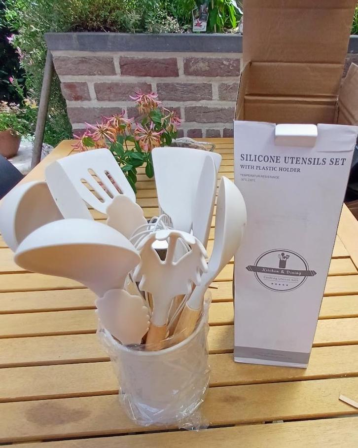 siliconen keukenset, Huis en Inrichting, Keuken | Keukenbenodigdheden, Nieuw, Ophalen of Verzenden