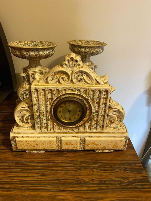 Ensemble horloge de cheminée AMC 1920, Antiquités & Art, Antiquités | Horloges, Enlèvement