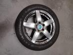 PNEUS HIVER MONTES SUR JANTES ALU, Ophalen, Gebruikt, Banden en Velgen, 17 inch