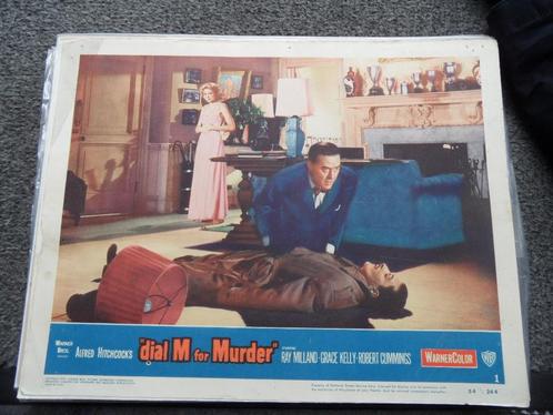 Hitchcock Grace Kelly Filmposters Dial M for Murder 1954, Verzamelen, Posters, Zo goed als nieuw, Film en Tv, A1 t/m A3, Rechthoekig Liggend