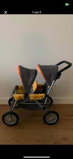 Dubbele poppenbuggy, Kinderen en Baby's, Ophalen, Gebruikt
