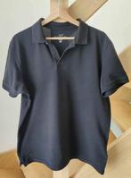 Heren polo H&M Medium zwart. 1x gedragen, te klein gekocht., Comme neuf, Noir, Taille 48/50 (M), Enlèvement ou Envoi