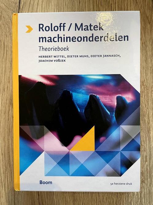 Roloff / Matek Machineonderdelen Theorieboek - 5e herziene d, Boeken, Wetenschap, Nieuw, Overige wetenschappen, Ophalen