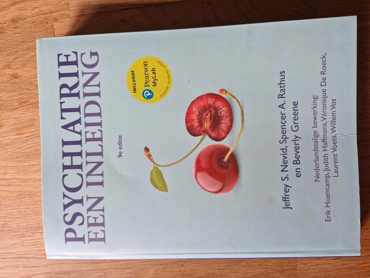 Psychiatrie, een inleiding, met MyLab NL toegangscode, Boeken, Schoolboeken, Zo goed als nieuw, Nederlands, Ophalen of Verzenden
