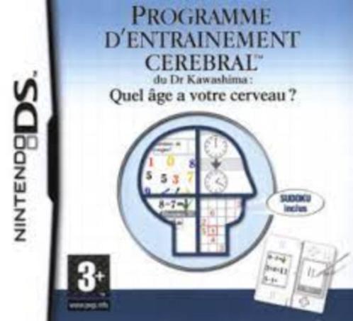 Programme D'entrainement Cerebral du DR Kawashima ( DS )., Consoles de jeu & Jeux vidéo, Jeux | Nintendo DS, Comme neuf, Autres genres