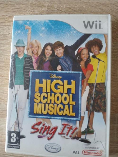 Disney High School Musical - Sing It, Games en Spelcomputers, Games | Nintendo Wii, Gebruikt, Muziek, 1 speler, Vanaf 3 jaar, Ophalen of Verzenden