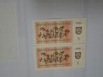 Litouwen 1 Talonas 1992 2biljets opeenvlg NR, Postzegels en Munten, Ophalen of Verzenden
