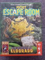 Pocket Escape Room het Mysterie van Eldorado, Comme neuf, 999 games, Trois ou quatre joueurs, Enlèvement