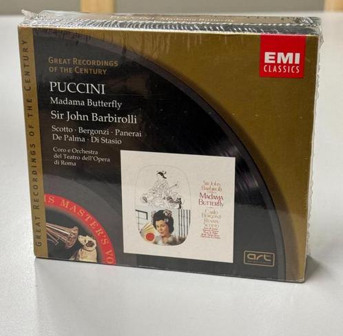 Puccini Madama Butterfly Scotto Sir John Barbirolli (2 CD), Cd's en Dvd's, Cd's | Klassiek, Nieuw in verpakking, Boxset, Ophalen of Verzenden
