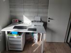 mooie stevige witte bureau, Ophalen, Bureau