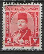 Egypte 1944/1946 - Yvert 224 - Koning Farouk  (ST), Postzegels en Munten, Postzegels | Afrika, Verzenden, Egypte, Gestempeld