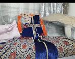 Caftan bleu roi  fait à la main  de haute couture par stylis, Ophalen of Verzenden, Gedragen, Blauw