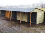 Hondenkennel 'Max' met tuinhuis-opslag, Dieren en Toebehoren, Hondenhokken, Nieuw, Hondenkennel, Ophalen of Verzenden