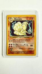 Holo Ninetales Pokemon Base Set 1999 ENG + EXTRA CARDS ., Ophalen, Zo goed als nieuw, Meerdere kaarten