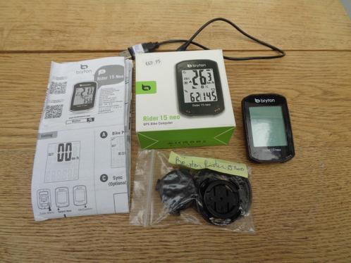 FIETSCOMPUTER MERK "Bryton Rider 15 Neo", Fietsen en Brommers, Fietsaccessoires | Fietscomputers, Gebruikt, Verzenden