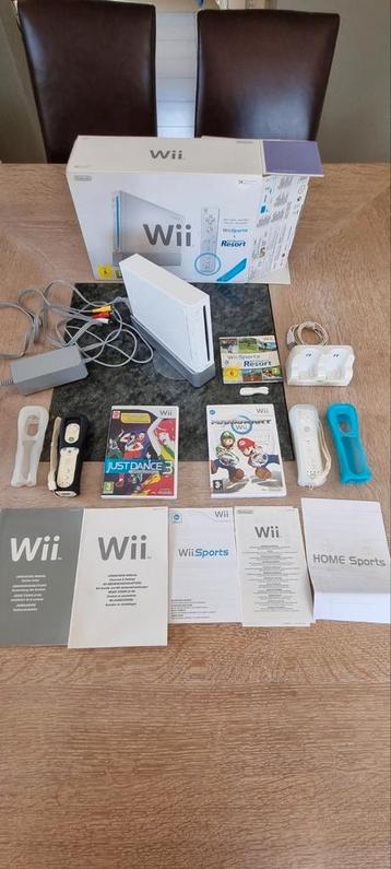 Nintendo Wii-startpakket - Wii Sports + Wii Sports Resort  beschikbaar voor biedingen