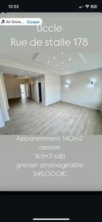 Appartement 3 chambres 140 m2 entièrement rénové, Immo, Appartementen en Studio's te huur, 50 m² of meer, Brussel