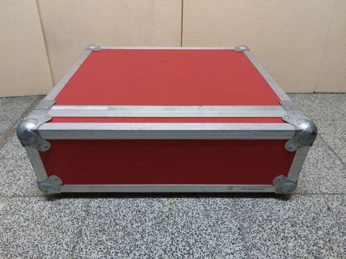Flightcase 19" - 3 HE / Units (Rood, 1 deksel, glijprofiel), Muziek en Instrumenten, Behuizingen en Koffers, Gebruikt, Flightcase
