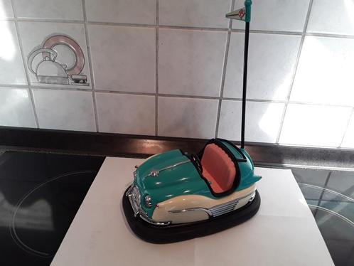 Botsauto vintage met klock uit de jaren 1980, Antiek en Kunst, Antiek | Speelgoed, Ophalen of Verzenden