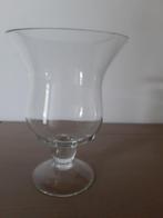 glazen vaas, Overige kleuren, Ophalen of Verzenden, Minder dan 50 cm, Glas