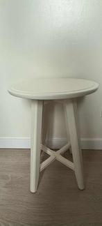 Wit bijzettafeltje, Huis en Inrichting, Ophalen of Verzenden, Zo goed als nieuw