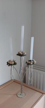 Chandelier ancien avec bougies, Enlèvement ou Envoi, Comme neuf, Chandelier