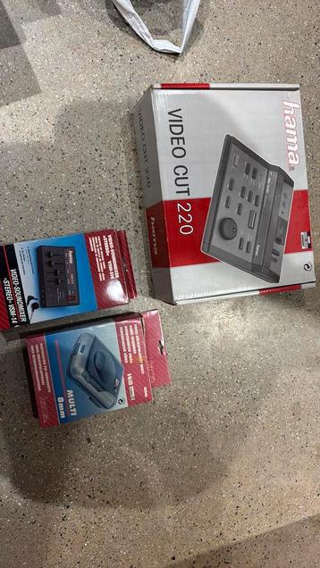 Hama video-Soundmixer & video rewinder & video cut 220 beschikbaar voor biedingen
