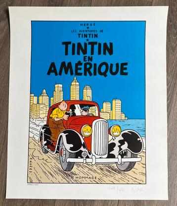 Tintin en Amérique Hommage beschikbaar voor biedingen