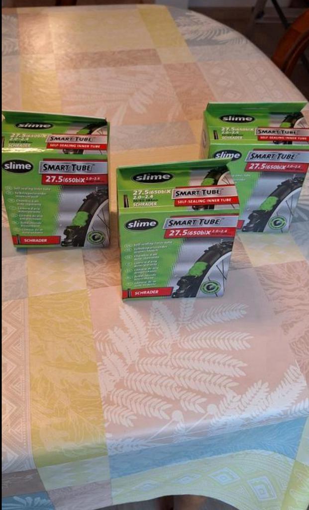 Anti-lek luchtkamer voor mountainbike, Slime smart tube, Fietsen en Brommers, Fietsaccessoires | Fietsgereedschap, Nieuw, Wielgereedschap