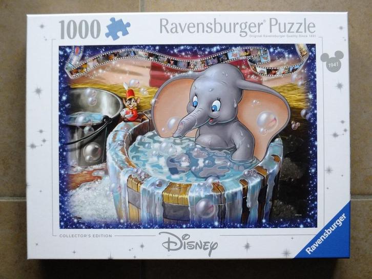 Neuf - Puzzle 1000 pièces Ravensburger - Disney, Dumbo, Hobby en Vrije tijd, Denksport en Puzzels, Nieuw, Legpuzzel, 500 t/m 1500 stukjes