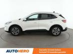 Ford Kuga 2.5 Plug-in Hybrid Titanium X (bj 2021, automaat), Auto's, Gebruikt, Wit, 5 zetels, 5 deurs