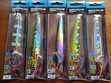 Savage Gear Jigs...slim jig Minnow 120 gram..Met Assist hook beschikbaar voor biedingen