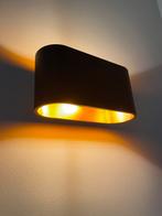 Verlichting - wand / muur - zwart goud, Huis en Inrichting, Lampen | Wandlampen, Ophalen